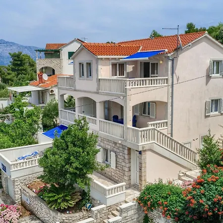 Apartmán Ivo - Three Bedroom With Terrace And Sea View A1 Postira